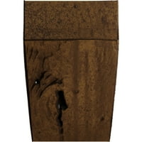 Екена Милуърк 8 Н 8 Д 60 в пити Бор Фау дърво камина камината комплект с Ашфорд Корбели, Премиум възраст