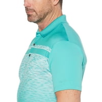 Бен Хоган Мъжко изпълнение с къс ръкав печатни голф поло риза