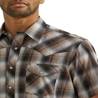 Мъжка риза къс ръкав Западна, размер с-5КСЛ