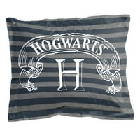 Хари Потър Хогуортс крест сиво и бяло легло в чанта спален комплект с обратим Утешител