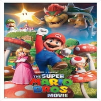 Филмът Super Mario Bros. - Ключов плакат на Art Art Kingdom, 14.725 22.375 рамки