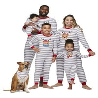 Весели Пижами Раирани Елен Съвпадение Семейство Коледа Пижама Комплект