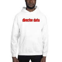3XL директор Data Data Cali Style Hoodie Pullover Sweatshirt от неопределени подаръци