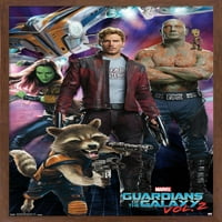Marvel Cinematic Universe - Guardians of the Galaxy - Group Wall Poster, 14.725 22.375