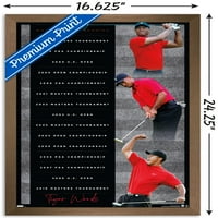 Tiger Woods - специалности 16.5 24.25 Плакат за рамкиране