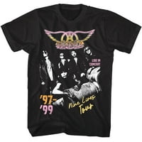 Aerosmith Nine Lives Tour 97- Мъжки тениска
