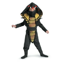 Маскирайте момчетата от Toddler 'G. I. Joe Cobra Ninja костюм на комбинезона - размер 4-6