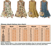 Glookwis дами флорални отпечатани дълги рокли люлеещи се сундром свободни кафтан макси рокли a-line плисирана рокля