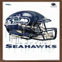 Сиатъл Seahawks - Плакат за стена на капене, 14.725 22.375