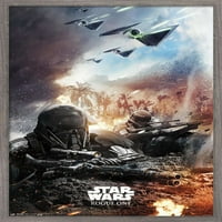 Междузвездни войни: Rogue One - Плакат за стена на окоп, 22.375 34