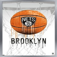 Бруклин Нетс - Капе Баскетбол Стена Плакат, 14.725 22.375