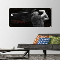 Tiger Woods - Бъдещ плакат за стена с pushpins, 22.375 34
