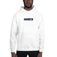 Tri Color Greece Hoodie Pullover Sweatshirt от неопределени подаръци