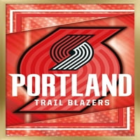 Portland Trail Blazers - Плакат за стена на лого, 14.725 22.375