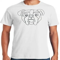 Графика Америка готино животно куче Рисунки Мъжки Графичен тениска колекция