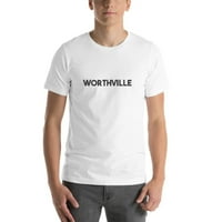Worthville Смела тениска с къс ръкав памучна тениска от неопределени подаръци