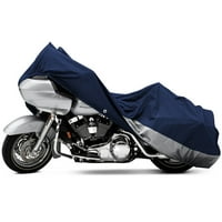 Мотоциклет Капак за пътуване с прах за съхранение на прах, съвместим с Yamaha Stratoliner Midnight Deluxe