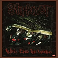 Slipknot - Завършете световния плакат за стена, 22.375 34