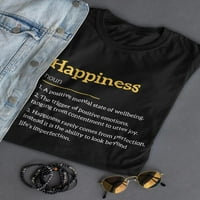 Определение на тениската за щастие жени -Smartprints Designs, женска среда