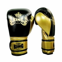 Toyella Boxing Glove Sanda Combat Training Black 14oz