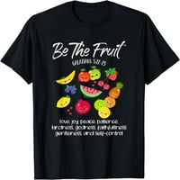 Бъдете плодовете християнски стих Дух Галатяни вдъхновяваща тениска