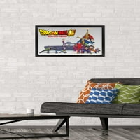 Dragon Ball Super: Super Hero - Ключов плакат за стена на изкуството, 14.725 22.375 рамка