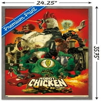 Пиле на робот - плакат за един лист стена, 22.375 34