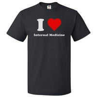 Любов вътрешна медицина тениска i сърце Вътрешна медицина Tee Gift