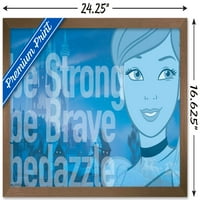 Дисни Пепеляшка - Плакат за стена на Bedazle, 14.725 22.375