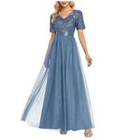 Ozmmyan дамски официални рокли рокли бляскави вечерни рокли абитуриентски рокля рокли за домашни рокли за домашни рокли
