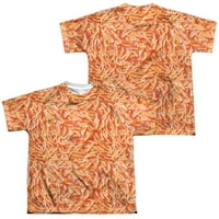 Спагети - младежки риза с къс ръкав - голяма