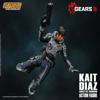 Буря колекционерска колекция Gears of War Kait Diaz Action Фигура