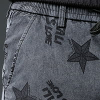 Jyeity office одобрени мъже Небрежна еластичност панталони кадифе кадифе за затваряне на дънки джобни работни облекла ежедневни