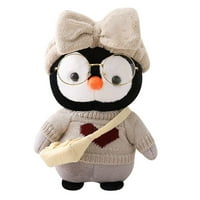 Useefun сладък анимационен пингвин косплей рокля плюшени бебешки играчки Пълнени кукла подарък за рожден ден, коледни подаръци