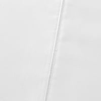 Хотел стил Брой конци бял египетски памук калъфки за възглавници, стандарт, набор от 2