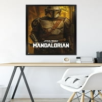 Междузвездни войни: Мандалорският сезон - мандалорски плакат за стена