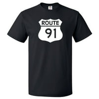 Риза за маршрут за риза Магистрала Тениска подарък