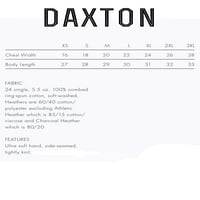 Daxton Premium Kansas Men Тениска с дълги ръкави ултра мек средно тегло памук, мента тий черни букви големи