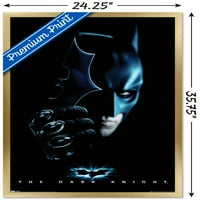 Филм на комикси - The Dark Knight - Batman с Poster на Batarang Wall, 22.375 34