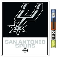Сан Антонио Спърс - плакат за стена на лого, 22.375 34